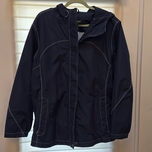 Eddie Bauer Hooded Rain Jacket